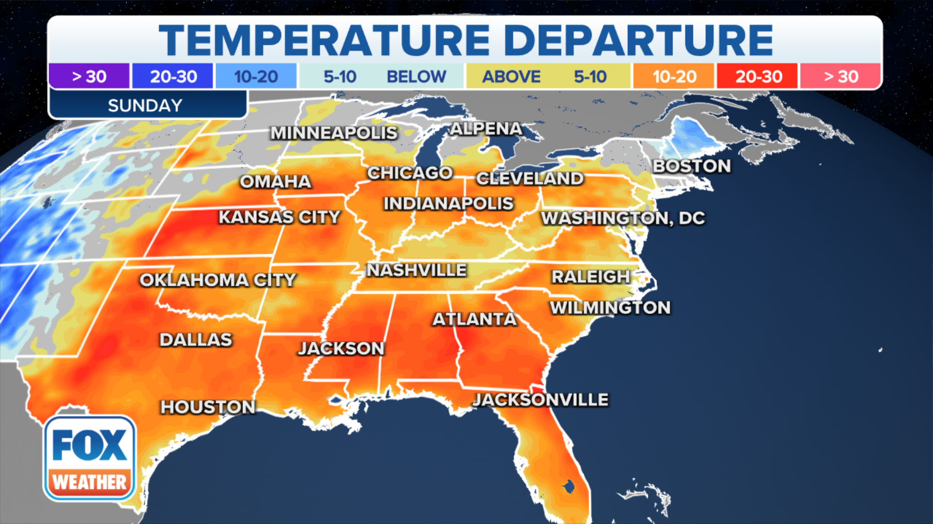Dangerous western arctic blast as South could hit record highs this week Fox Weather